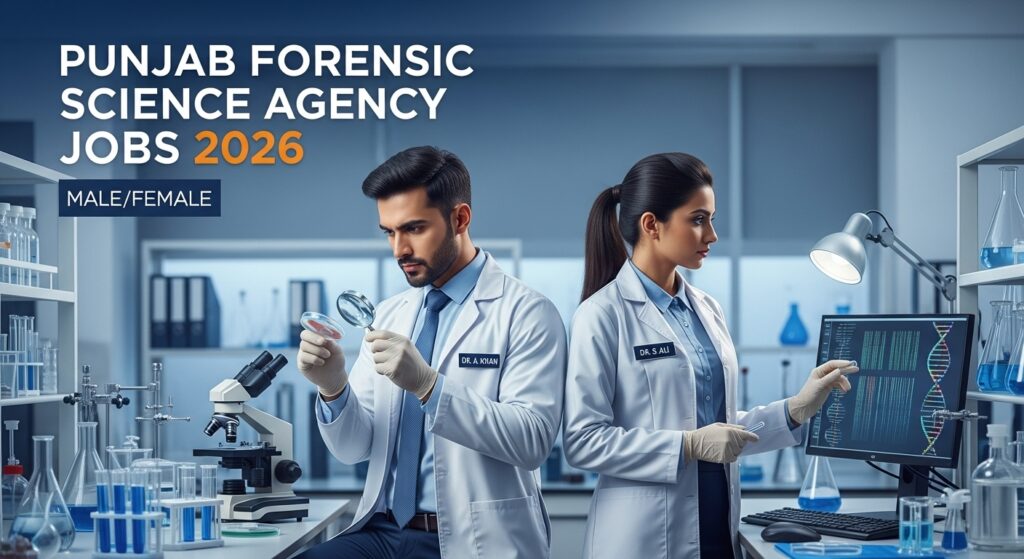 Punjab Forensic Science Agency Jobs 2026