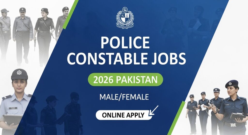 Police Constable Jobs Pakistan