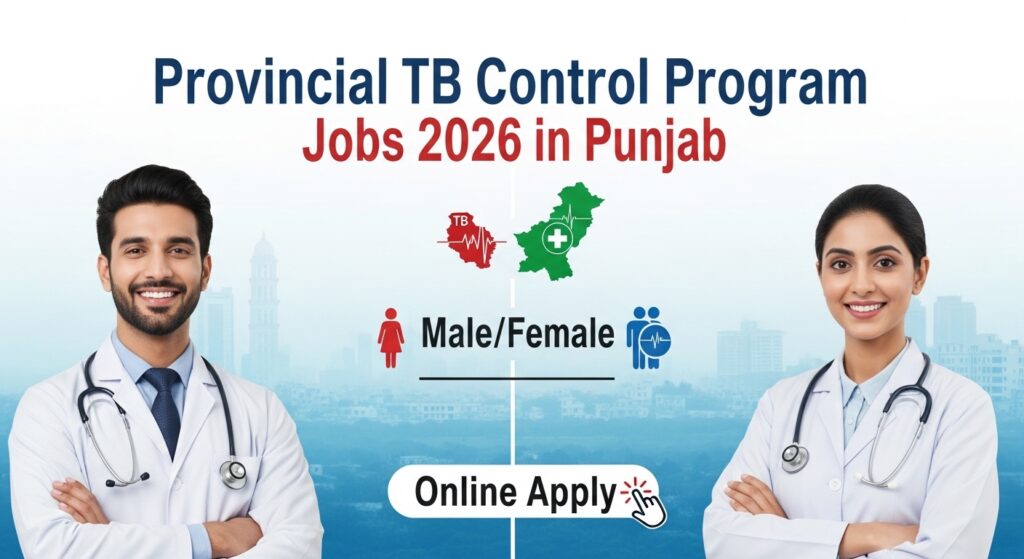 Provincial TB Control Program Jobs 2026 in Punjab