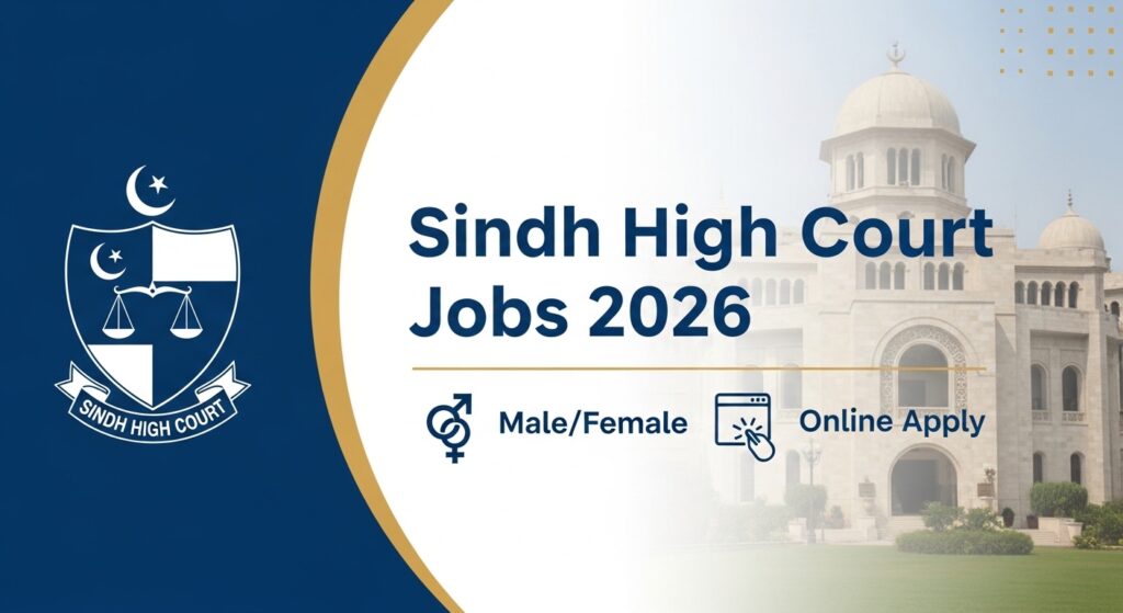 Sindh High Court Jobs Pakistan