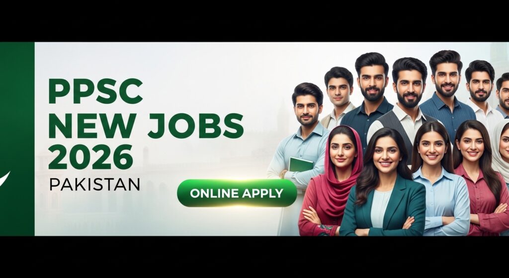 PPSC New Jobs 2026 Pakistan