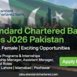 Standard Chartered Bank Jobs 2026 Pakistan
