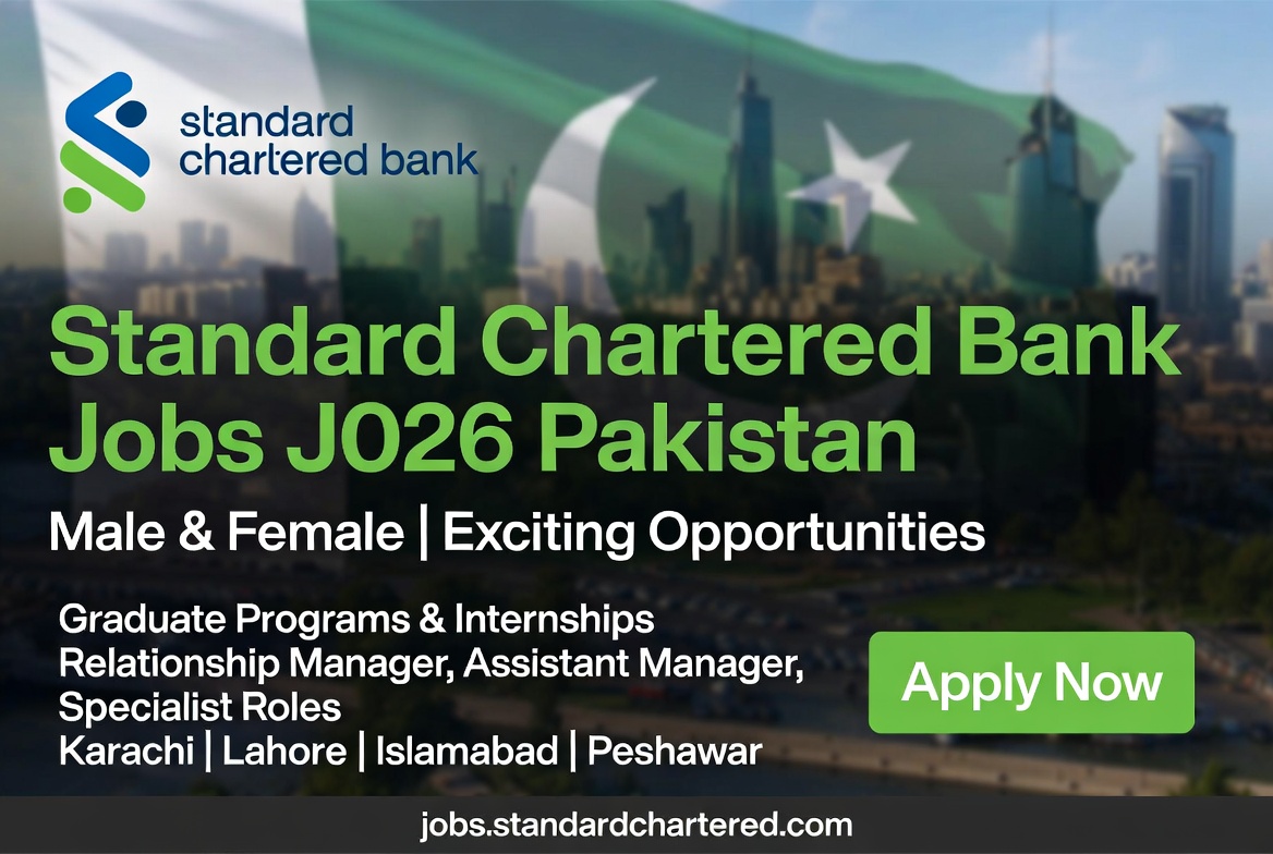 Standard Chartered Bank Jobs 2026 Pakistan